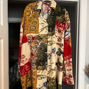 Oversized Blouse dress